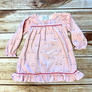 Pima Cotton Kitty Nightgown - James and Lottie - Size 3T VGUC
